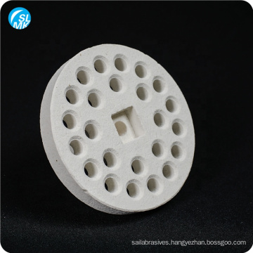 high fire resistance mullite ceramic disc heater porous insulator